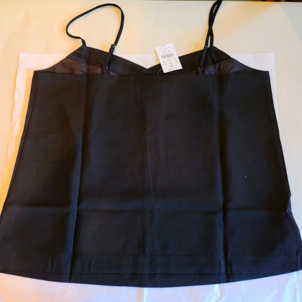 New! J Crew V-neck Black Cami Camisole Tank Top NWT - Picture 7 of 10